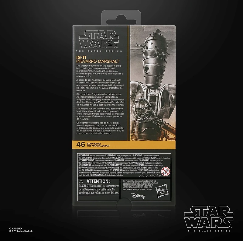 Star Wars The Black Series IG-11 (Nevarro Marshal)