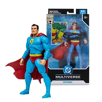 DC Multiverse Superman (Action Comics) 7-Inch Action Figure McFarlane Vault Collection