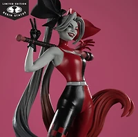 DC Direct Harley Quinn by Alex Garner (Harley Quinn: Red, White & Black) 1:10 Scale Resin Statue