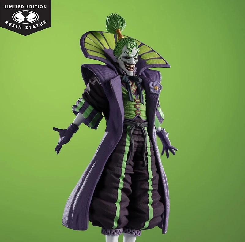DC Direct Lord Joker (The Demon King from Batman Ninja) (The Joker Purple Craze) 1:10 Scale Resin Statue