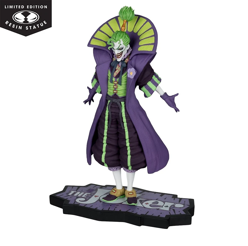 DC Direct Lord Joker (The Demon King from Batman Ninja) (The Joker Purple Craze) 1:10 Scale Resin Statue
