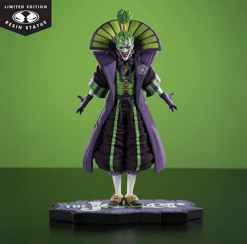 DC Direct Lord Joker (The Demon King from Batman Ninja) (The Joker Purple Craze) 1:10 Scale Resin Statue