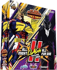 My Hero Academia Collectible Card Game: All Might vs All For One Two Play Clash Deck