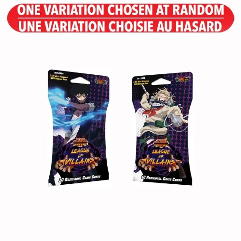 My Hero Academia Collectible Card Game: League of Villains Booster Pack – One Variation Chosen at Random