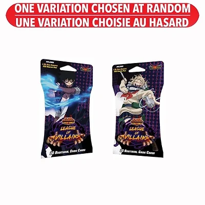 My Hero Academia Collectible Card Game: League of Villains Booster Pack – One Variation Chosen at Random