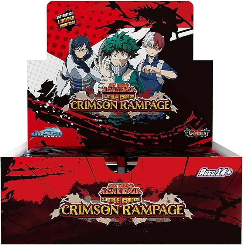My Hero Academia Collectible Card Game: Crimson Rampage Booster Box