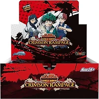 My Hero Academia Collectible Card Game: Crimson Rampage Booster Box