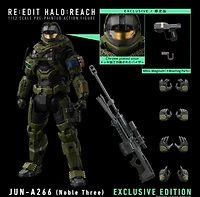 Halo: Reach - 1/12 Scale Jun-A266 (Noble Three) Action Figure