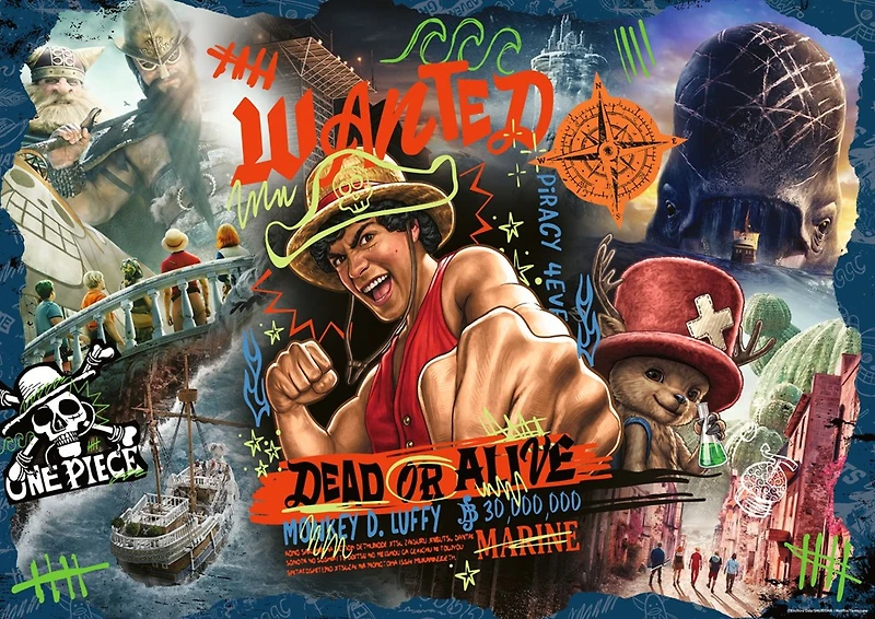 Ravensburger One Piece Netflix Adventure Awaits - 1000 Piece Puzzle