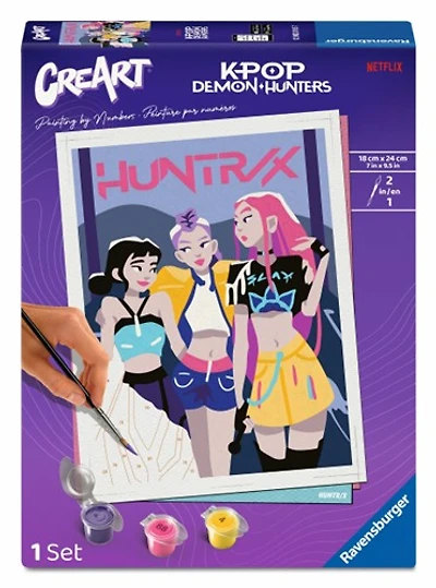 Ravensburger Netflix K-POP Demon Hunters - CreArt Paint Kit