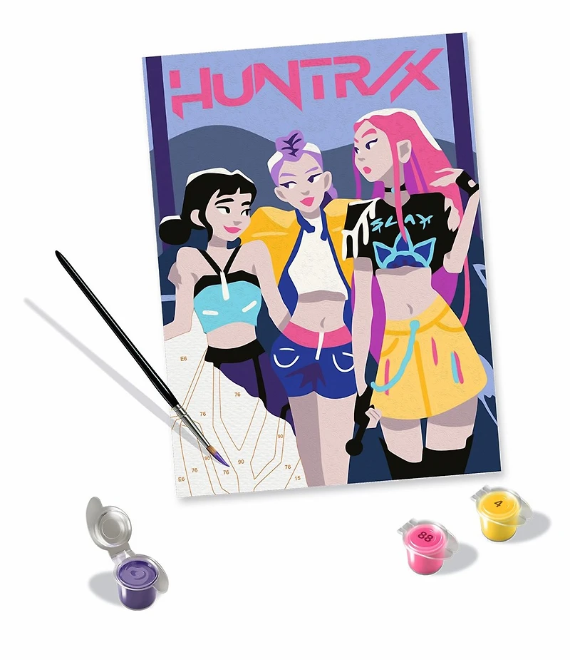 Ravensburger Netflix K-POP Demon Hunters - CreArt Paint Kit