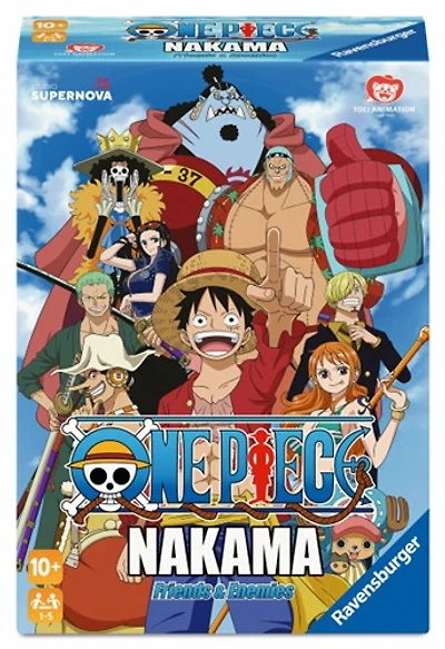 Ravensburger One Piece Nakama Friends & Enemies Board Game