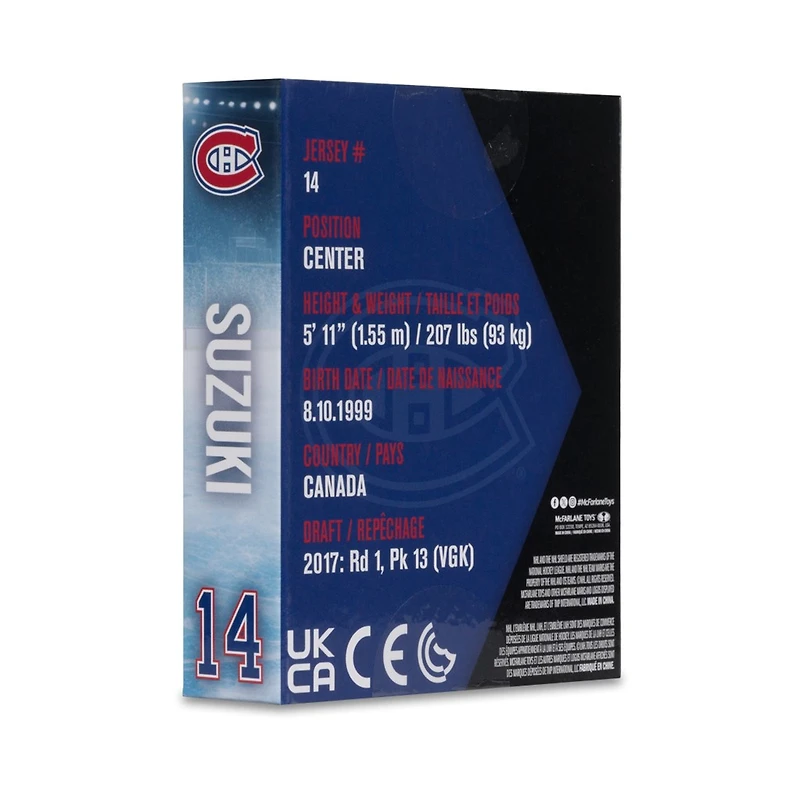 Nick Suzuki (Montreal Canadiens) Construct-a-Figure