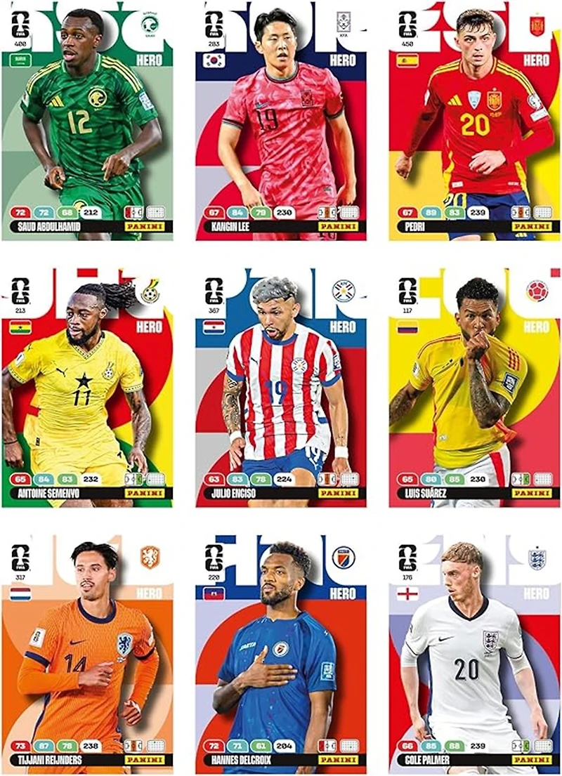 Panini FIFA World Cup 2026 Adrenalyn XL Premium Gold Card Pack