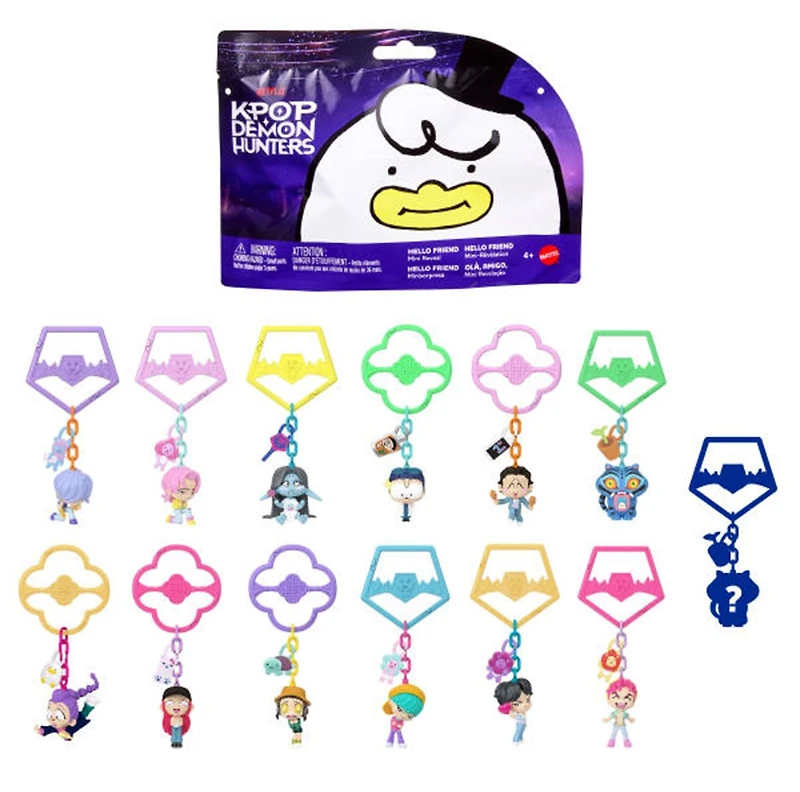 KPOP Demon Hunters Hello Friend 12pc Assortie – Une variation choisie au hasard