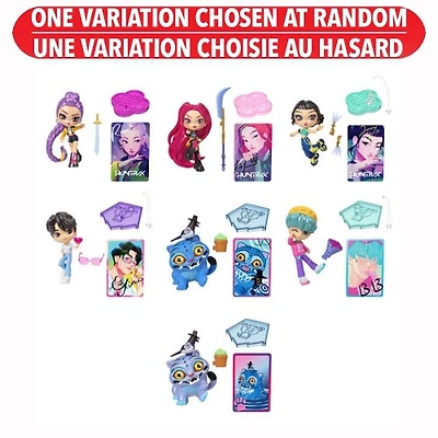 KPOP Demon Hunters For the Fans Mini Figures 6pc Assorted – One Variation Chosen at Random