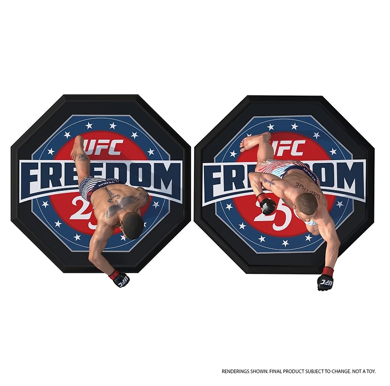UFC Ilia Topuria vs Justin Gaethje (Freedom 250) 7-Inch Posed Figure 2 Pack McFarlane’s SportsPicks