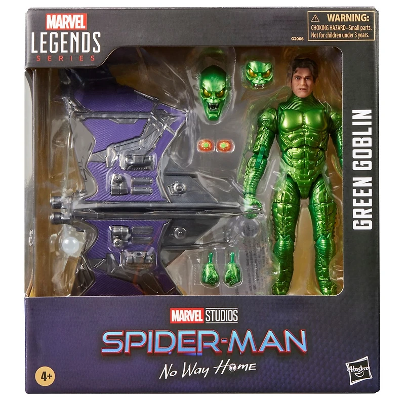 Marvel Legends Series Green Goblin, Spider-Man: No Way Home Deluxe 6-Inch Action Figure Set