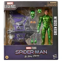 Marvel Legends Series Green Goblin, Spider-Man: No Way Home Deluxe 6-Inch Action Figure Set