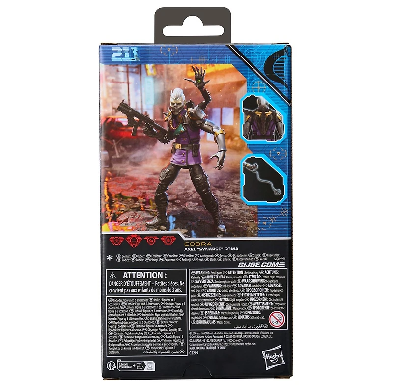 G.I. Joe Classified Series #211, Axel "Synapse" Soma Action Figure