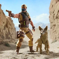 G.I. Joe Classified Series #217, Dusty & Coyote Sandstorm Action Figure and Pet