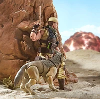 G.I. Joe Classified Series #217, Dusty & Coyote Sandstorm Action Figure and Pet