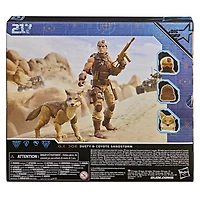 G.I. Joe Classified Series #217, Dusty & Coyote Sandstorm Action Figure and Pet