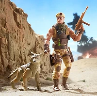 G.I. Joe Classified Series #217, Dusty & Coyote Sandstorm Action Figure and Pet