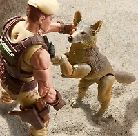 G.I. Joe Classified Series #217, Dusty & Coyote Sandstorm Action Figure and Pet