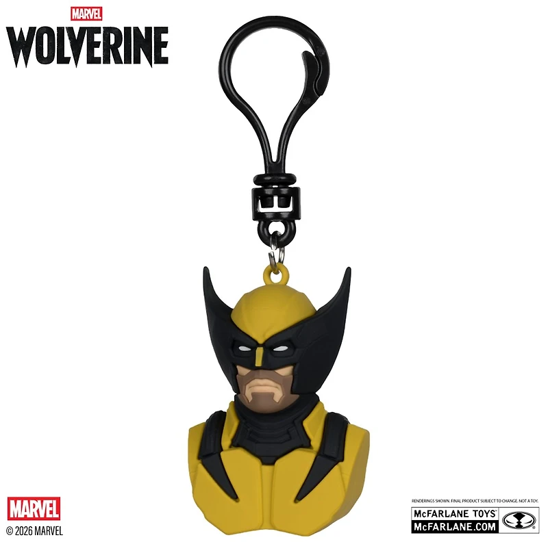 Marvel Games 2.5-Inch Bag Clip - Wolverine