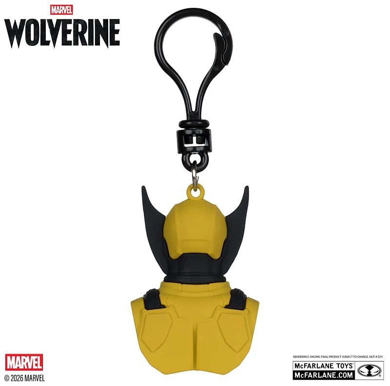 Marvel Games 2.5-Inch Bag Clip - Wolverine