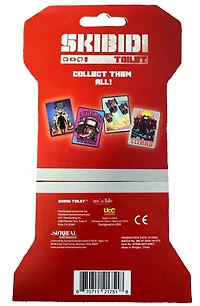 Skibidi Toilet Holographic Trading Sticker Pack