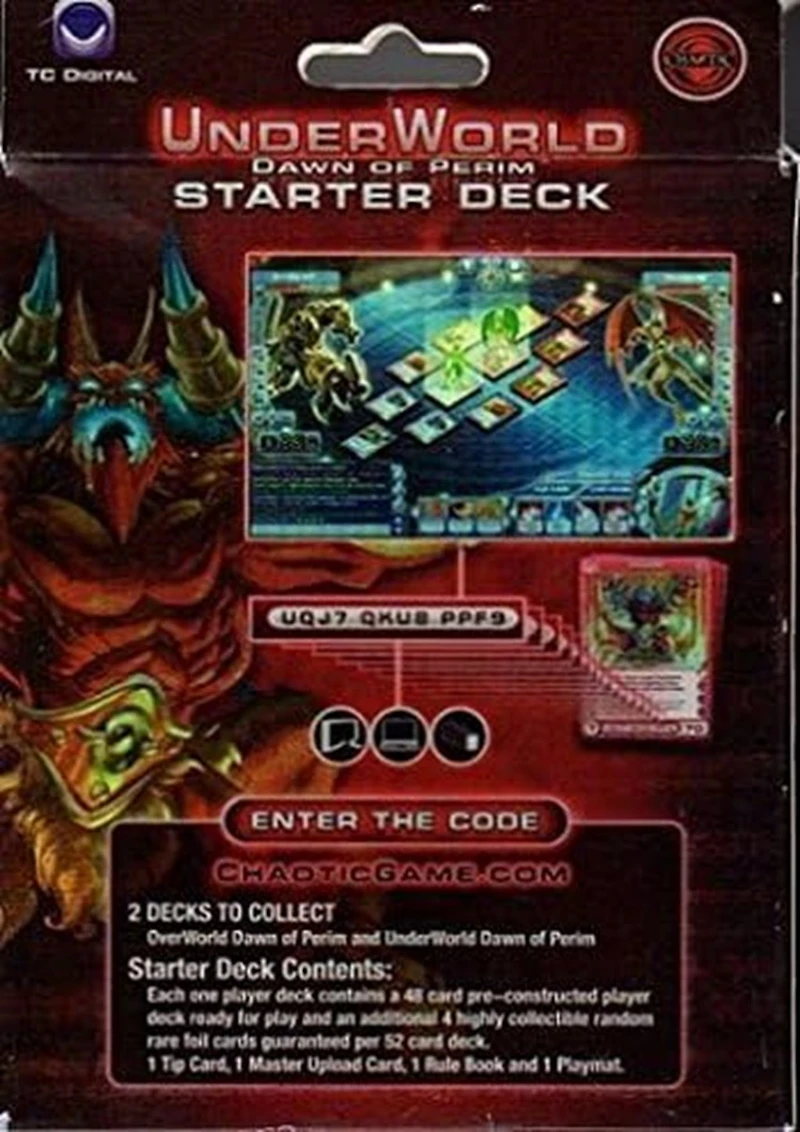 Chaotic Trading Card Game Starter Deck Assortie – Une variation choisie au hasard