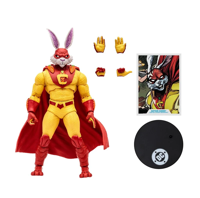 DC Multiverse Captain Carrot (Justice League Incarnate) 7-Inch Action Figure  McFarlane Vault Collection