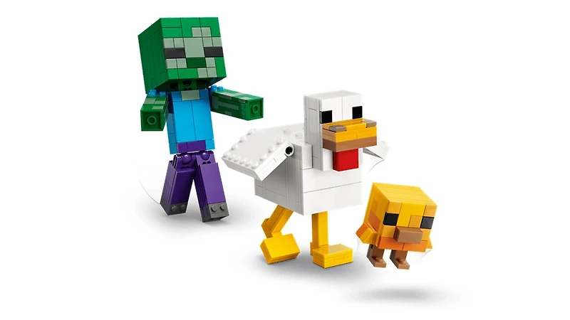 LEGO Minecraft Chicken Jockey
