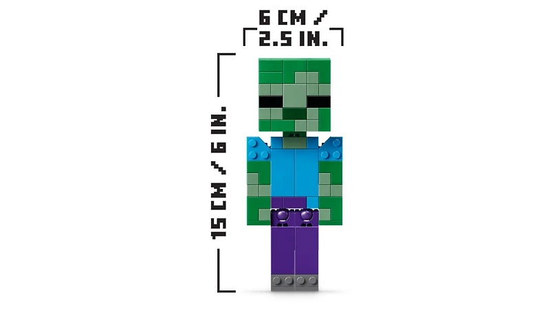 LEGO Minecraft Chicken Jockey