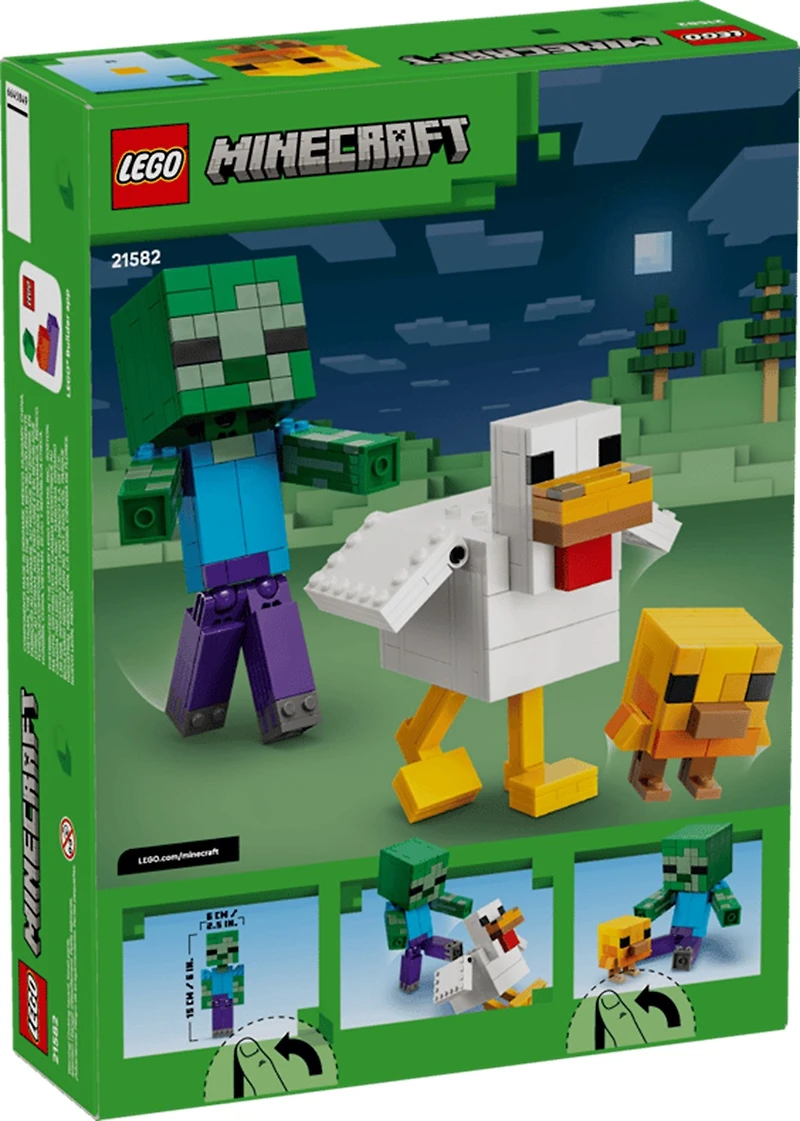LEGO Minecraft Chicken Jockey