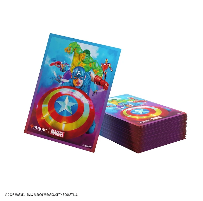 MTG: Marvel Super Heroes Captain America Sleeves