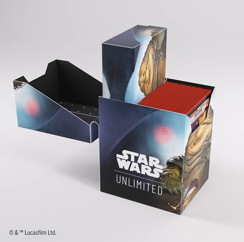 Star Wars: Unlimited Leia Organa & Jabba The Hutt Soft Crate Deck Box