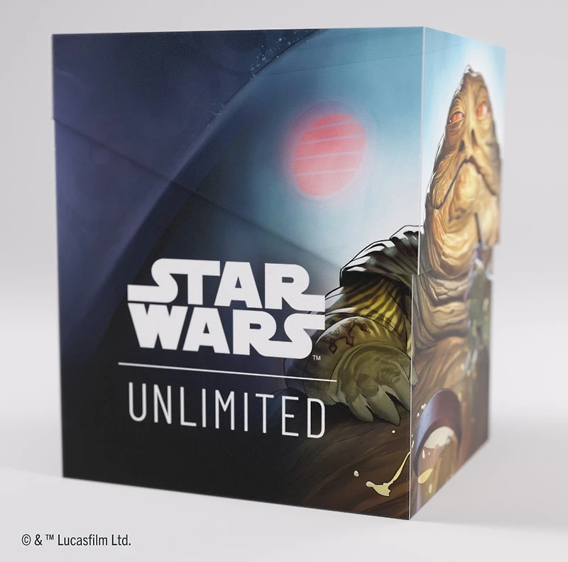 Star Wars: Unlimited Leia Organa & Jabba The Hutt Soft Crate Deck Box