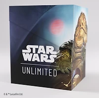 Star Wars: Unlimited Leia Organa & Jabba The Hutt Soft Crate Deck Box