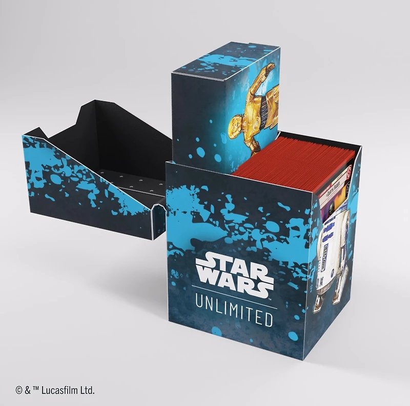 Star Wars: Unlimited C-3PO & R2-D2 Soft Crate Deck Box