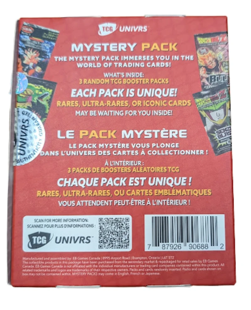 TCG Univrs Dragonball Mystery Pack