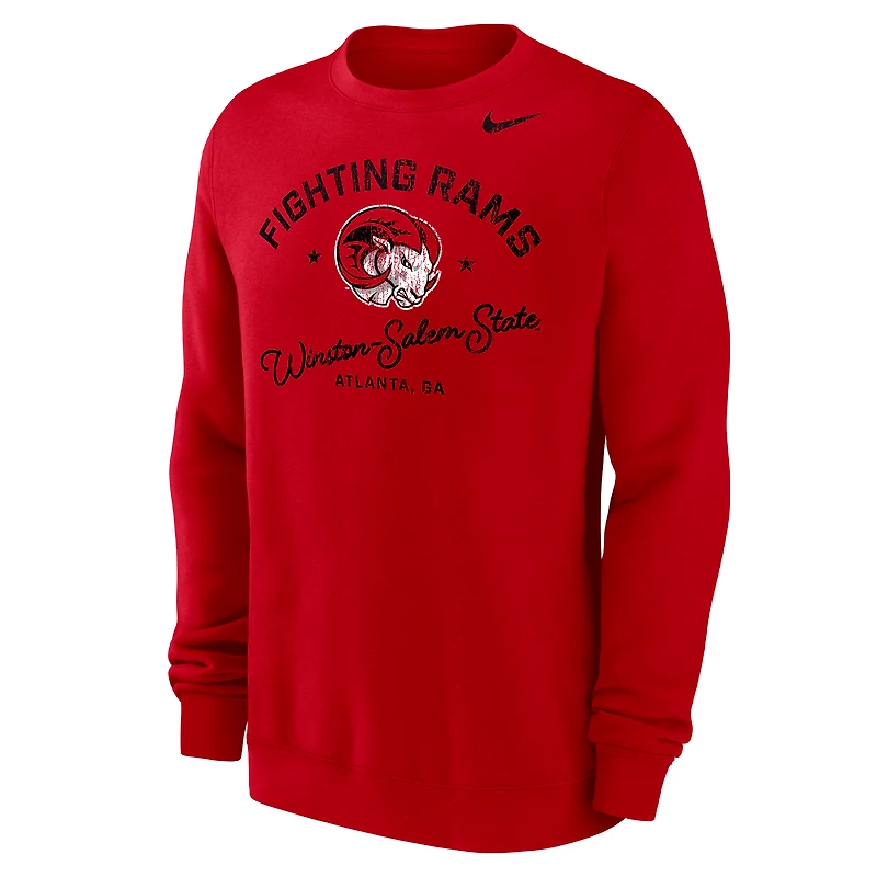 Nike Club Fleece College (Winston-Salem State) Men’s Crew-Neck Sweatshirt