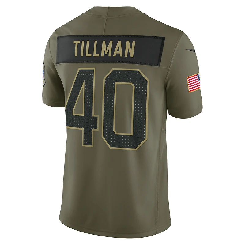 Pat Tillman Arizona Cardinals Salute to Service Retired Men's Nike Dri-FIT NFL Limited Jersey