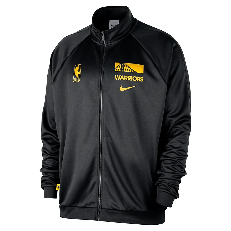 Golden State Warriors Club Courtside Men's Nike NBA Poly-Knit Track Jacket