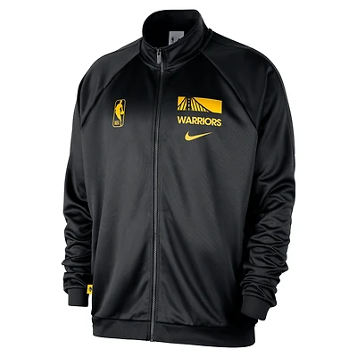 Golden State Warriors Club Courtside Men's Nike NBA Poly-Knit Track Jacket