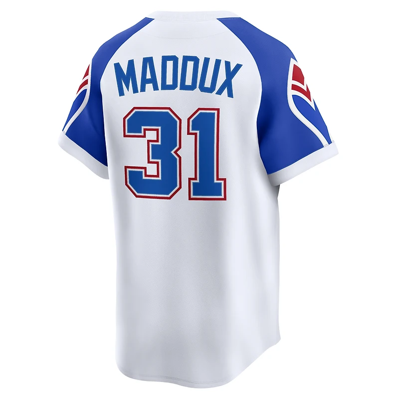 Greg Maddux Atlanta Braves Cooperstown Men's Nike Dri-FIT ADV MLB Limited Jersey