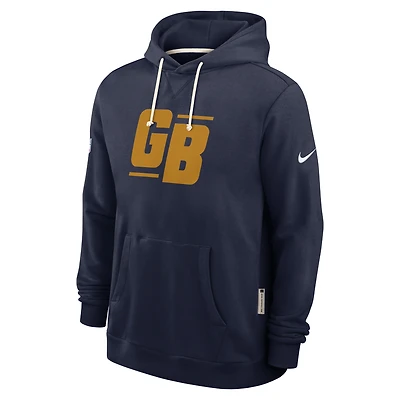 Green Bay Packers Alt Offensive Set Play Sideline Men's Nike Dri-FIT NFL Pullover Hoodie