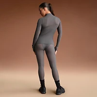 NikeSKIMS Weightless Layers Women's Mock-Neck Long-Sleeve Top